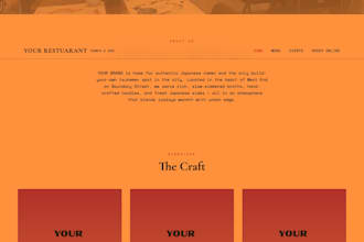 website with booking integration announcement landing page