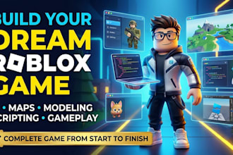 develop a complete roblox game from scratch