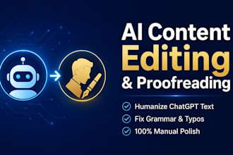 proofread, edit and format ai content or catgpt text