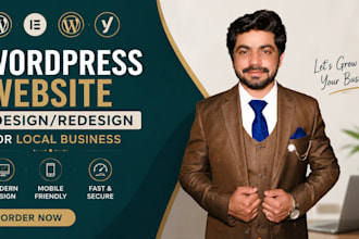 build or redesign a professional wordpress website for your local business