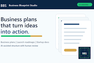 create a clear business plan and launch roadmap for you