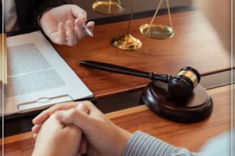 do legal research, edit law dissertations,thesis, contracts, legal memo, mou,moa