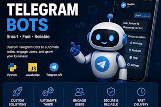 build telegram bots fast