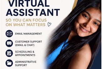 be your reliable virtual assistant for email, chat