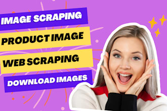 ecommerce product listing images and data scraping from any web