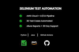 setup automated selenium testing with ci cd pipeline