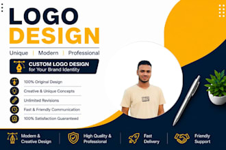 design a professional logo with a premium look