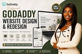 design godaddy website redesign godaddy website SEO ecommerce