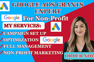 setup optimize google ads grant for your non profit ad grant PPC campaign