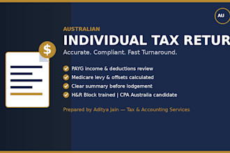 prepare your australian individual income tax return