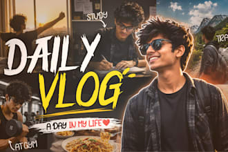 design professional vlog youtube thumbnails