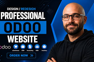 design professional odoo website and ecommerce store