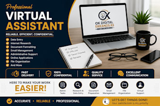 do virtual assistant and admin tasks