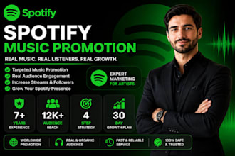 boost your spotify music SEO to increase rea followers and streams