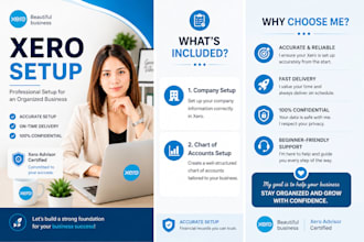 do xero account setup for your business
