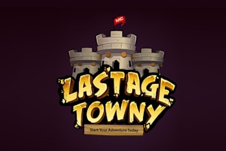 design high resolution mine craft server logo