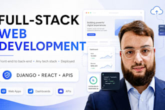 build a secure django react web app or business portal