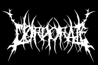 design rock, metal, progressive metalcore, hardcore and modern band logo