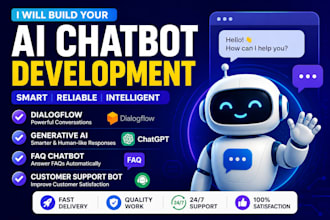 create a basic ai chatbot using dialogflow and generative ai