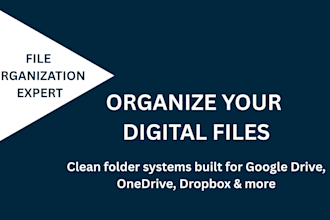 organize and manage your files, folders and business for easy access