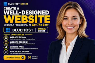 wordpress website design hostinger bluiehost siteground godaddy ionos weebly web