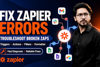fix zapier errors and troubleshoot broken zaps