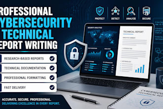 professional cybersecurity and technical reports