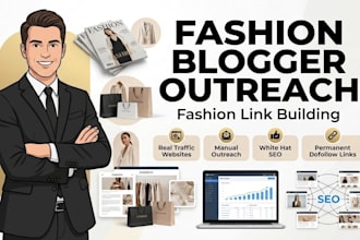do fashion blogger outreach and fashion link building for SEO