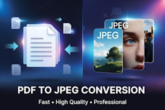 convert PDF to jpeg, png or high quality images fast