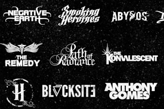 design extreme graffiti tag, nu metal, hardcore band logo for you
