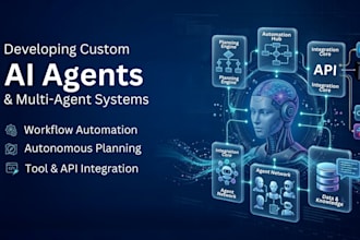 develop custom ai agents and multi agent systems
