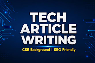 well researched tech articles and blog posts