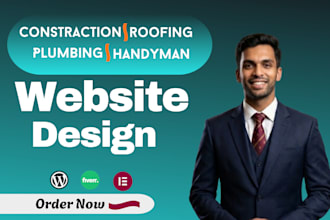design constraction,roofing,plumbing and handyman website