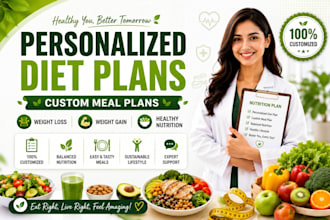 create a personalized diet plan for weight loss and health