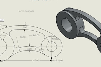 create solidworks 3d cad models and assemblies