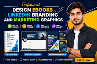 design ebooks linkedin branding and marketing graphics