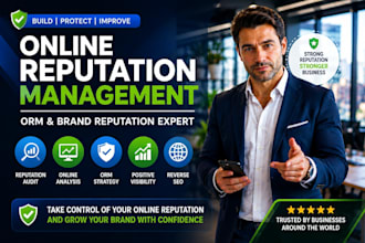 improve online reputation, ORM, and reputation management