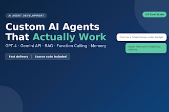 build a custom ai agent chatbot with gpt, rag and function calling