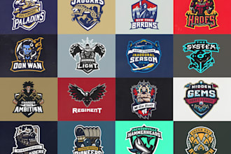 do professional sports logo and brand identity for your team