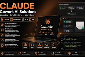 claude cowork ai for websites email systems workflow claude code setup api mcp