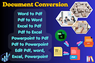 do any document conversion and document formating