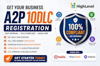 do a2p 10dlc registration website tcr compliant