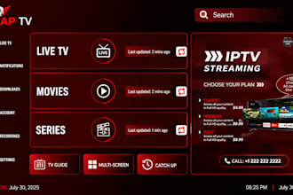 build your white label xciptv, smarters pro and ibo player app with admin panel