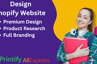 create shopify dropshipping store