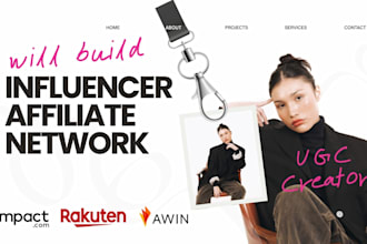 build an influencer affiliate network and tracking platform