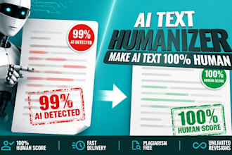transform your robotic ai drafts into natural and engaging writing