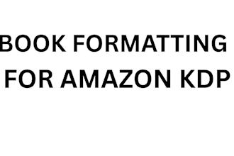 paperback formatting for amazon kdp