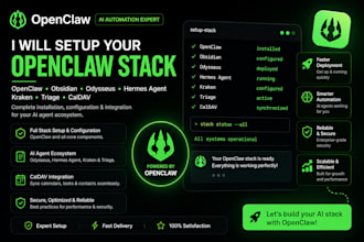 setup openclaw obsidian odysseus hermes agent kraken triage caldav