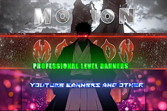 design professional banners and social media headers