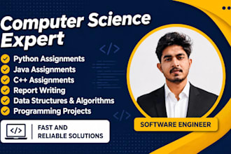 do programming assignments, app and game projects in cpp, python and java
